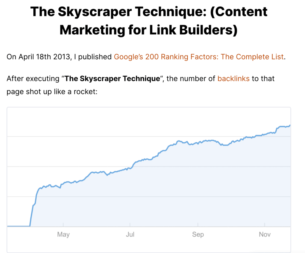 Backlinko Internal Link 