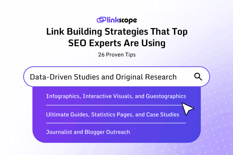 link building strategies