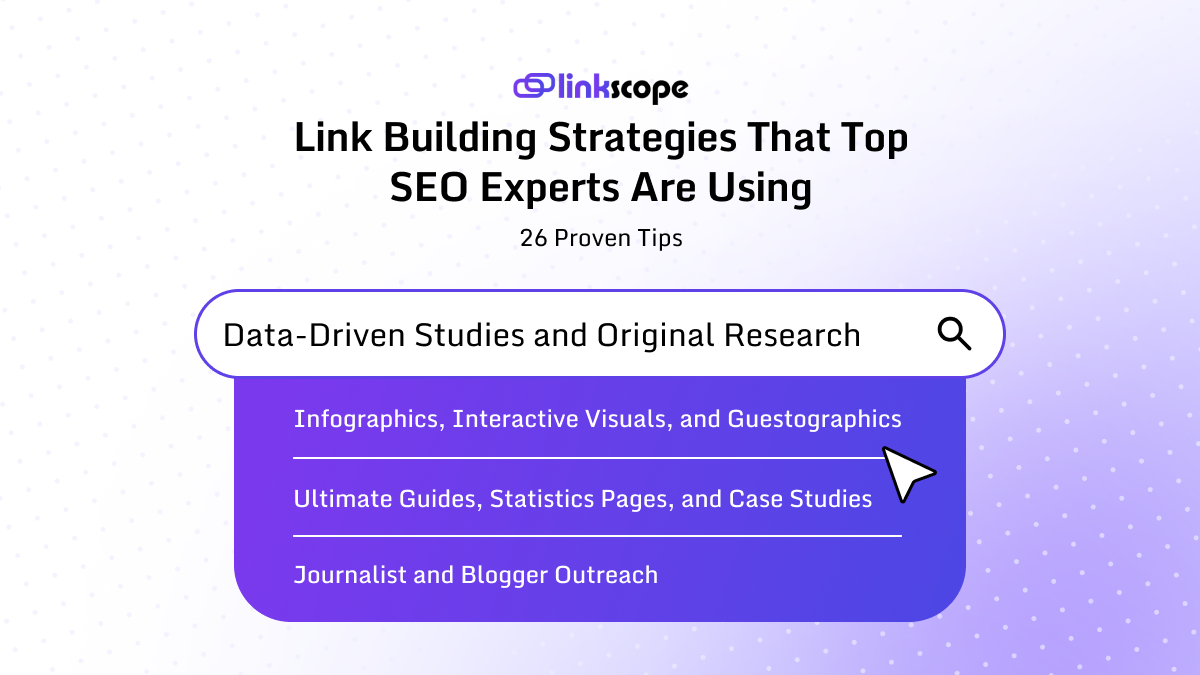link building strategies