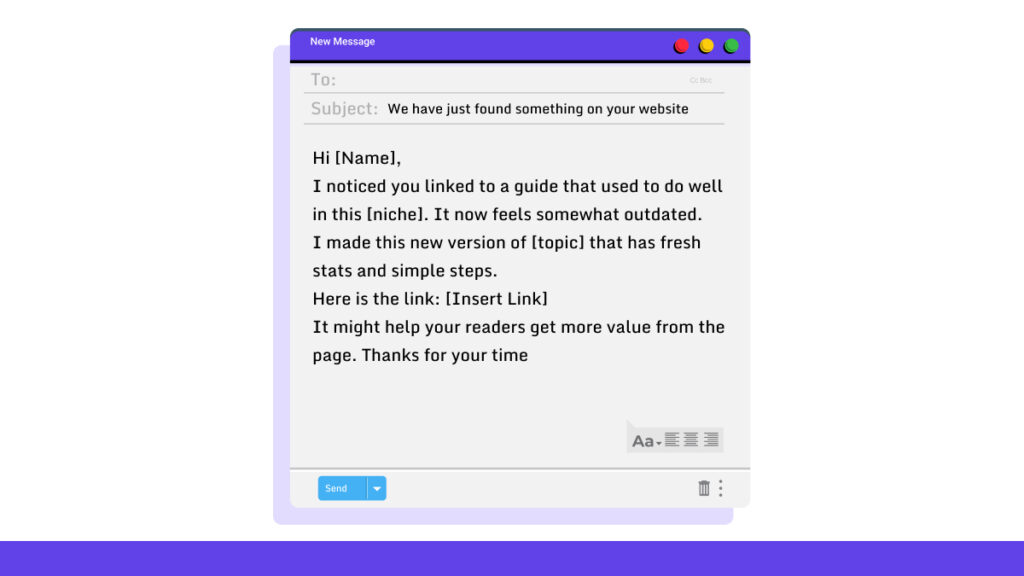 Competitor Update Variation Template