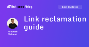 Link reclamation guide