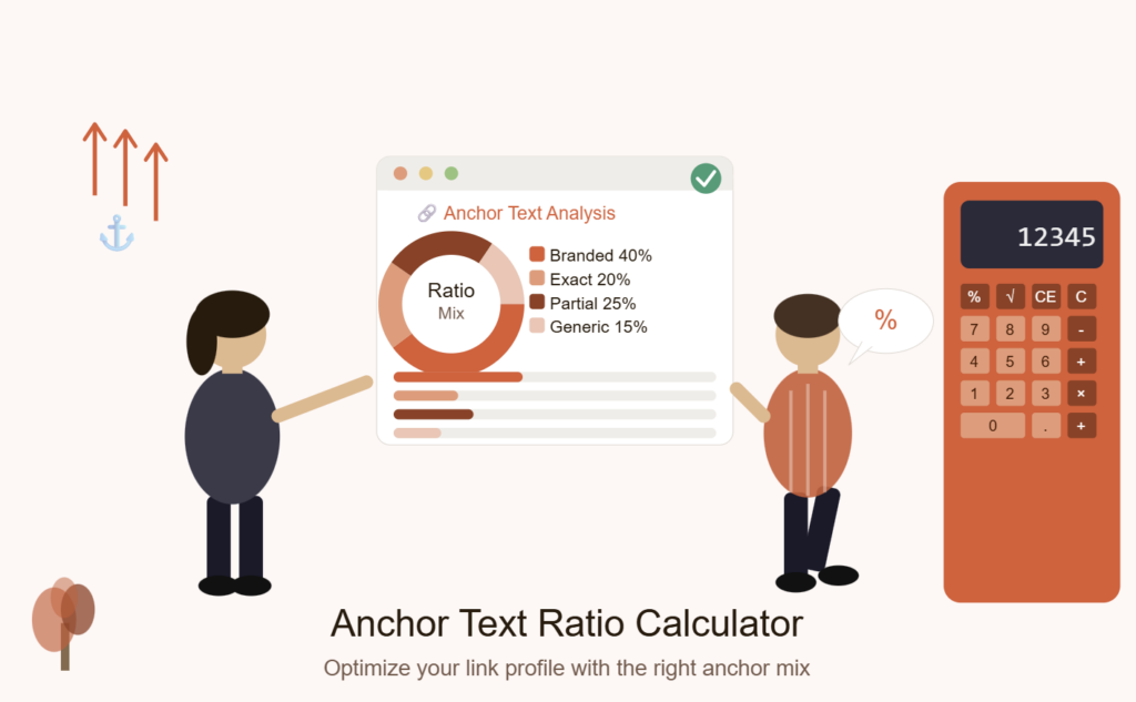 Anchor Text Ratio Calculator