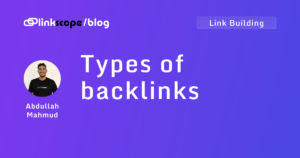 Types of backlinks