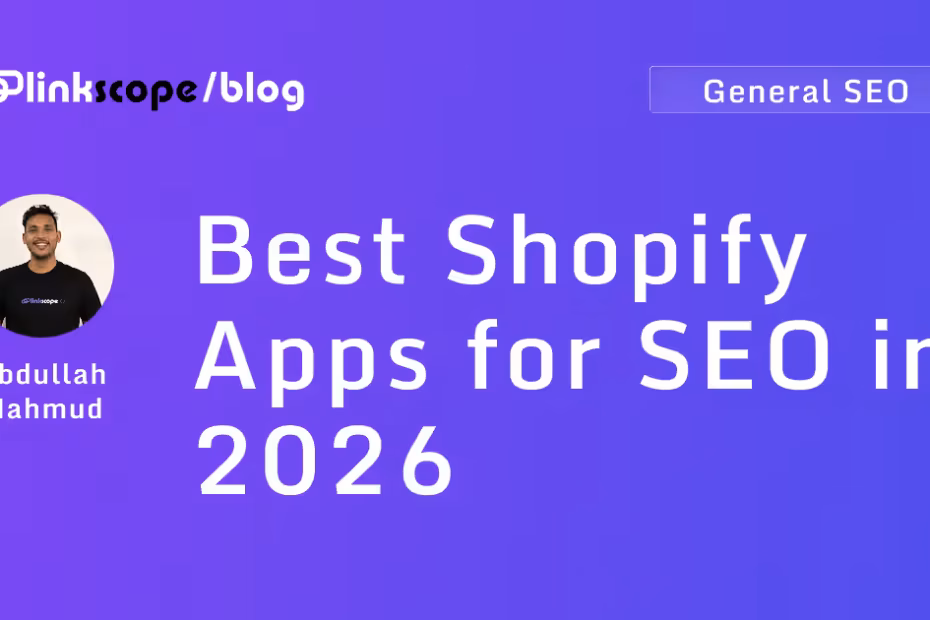 Best Shopify Apps for SEO in 2026
