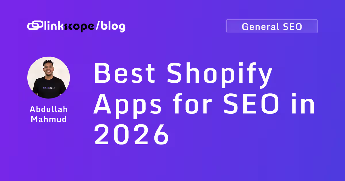 Best Shopify Apps for SEO in 2026