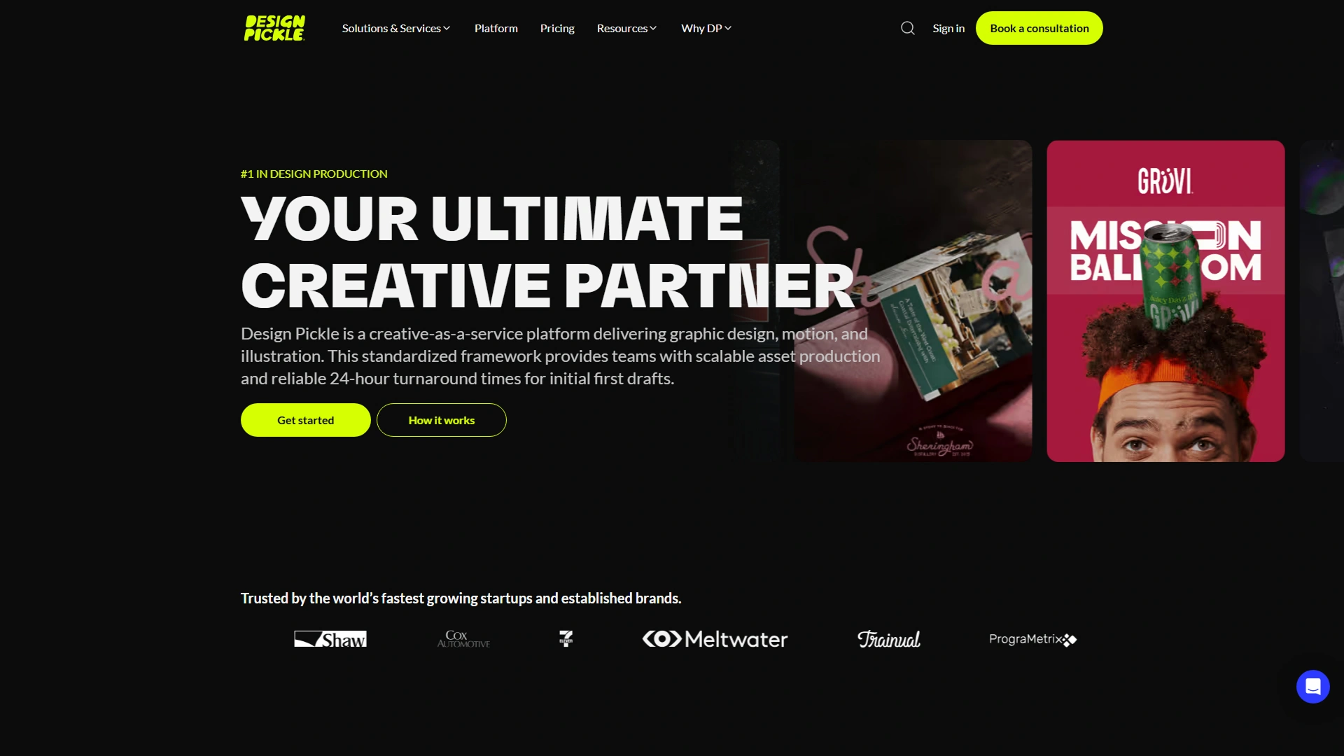 Design Pickle creative as a service platform