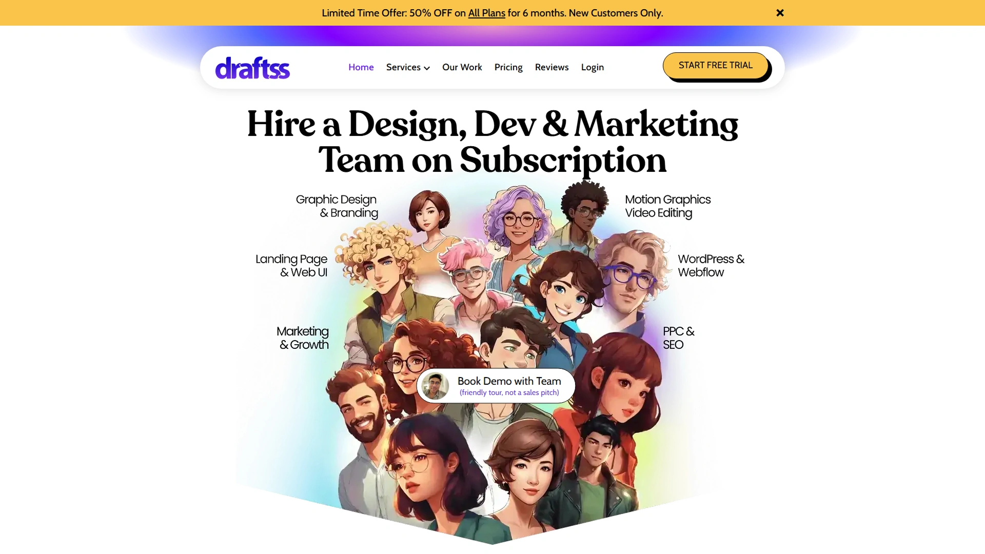 Draftss creative as a service platform