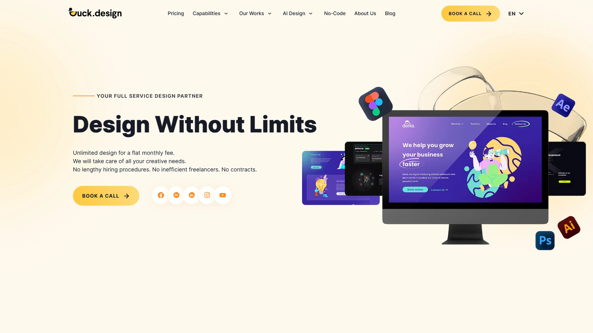 Duck Design creative as a service platform