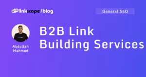 B2B Link Building Services