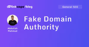Fake Domain Authority