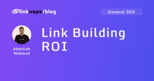 Link Building ROI