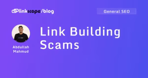 Link Building Scams